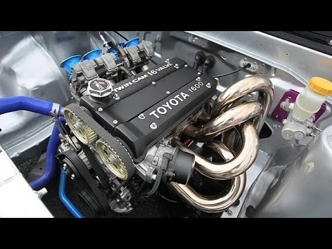 Toyota Trueno 1.6L AE86 Twin Cam 16 valve 4AGE - YouTube