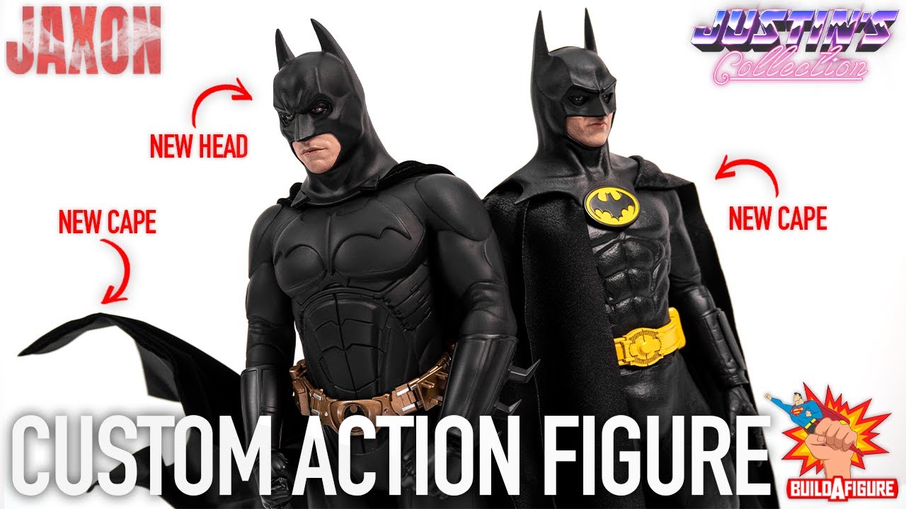 Hot Toys Batman 1/6 Scale Custom Head and Capes - BAF Ep.18 - YouTube