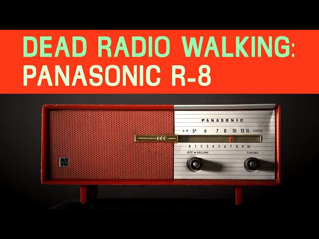 Vintage Electronics Repair: Dead Panasonic R-8 transistor radio