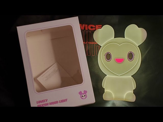 TWICE 1st World Tour TWICELIGHTS Lovely Silicon Mood Light