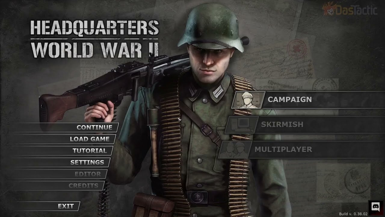 Tabletop-style WW2 Wargame ~ Headquarters World War 2 - YouTube