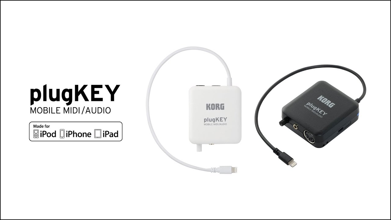 plugKEY - MOBILE MIDI/AUDIO | KORG (USA)