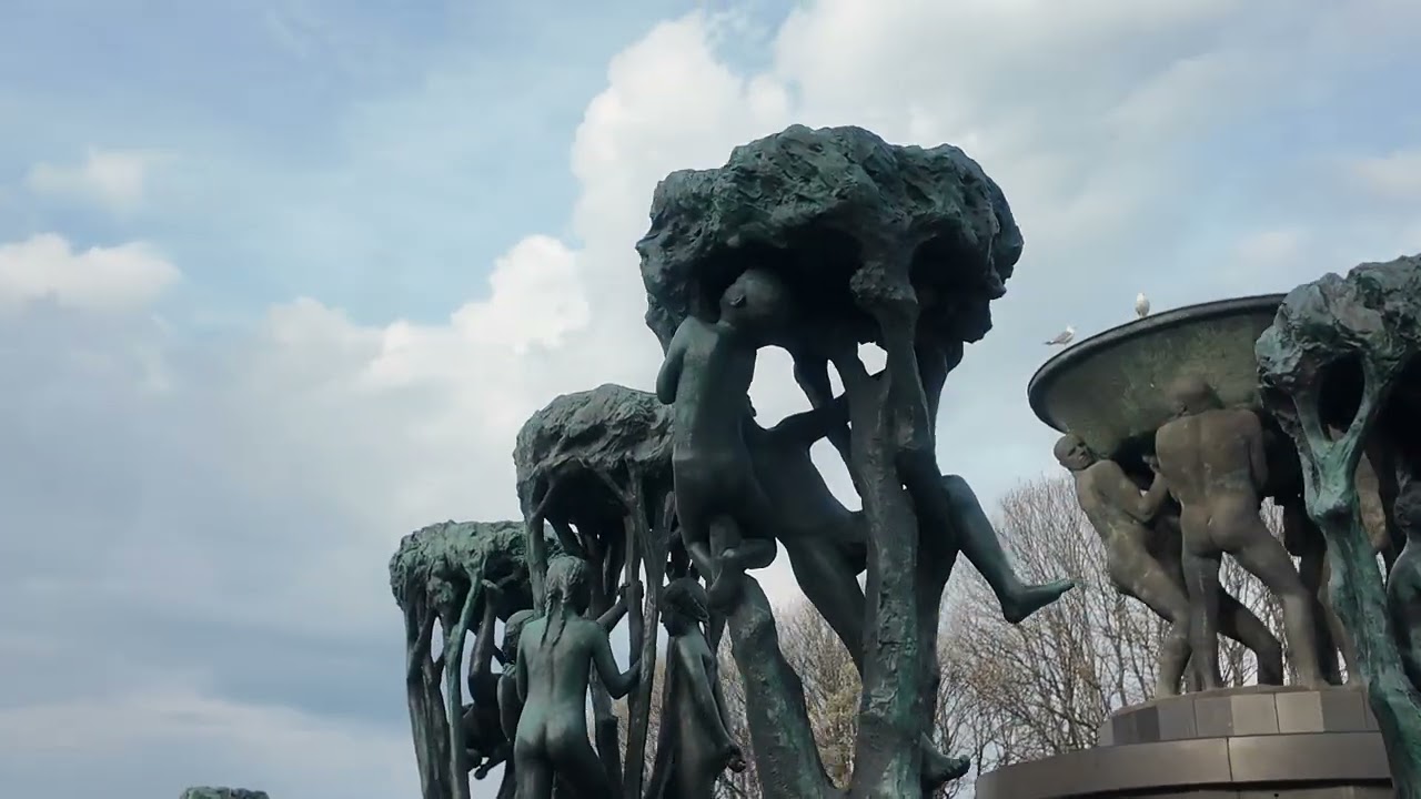 ノルウェー・オスロ ヴィーゲラン彫刻公園｜人生を表現する212体の彫刻