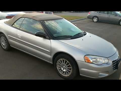 2006 Sebring Convertible with 80k miles - YouTube