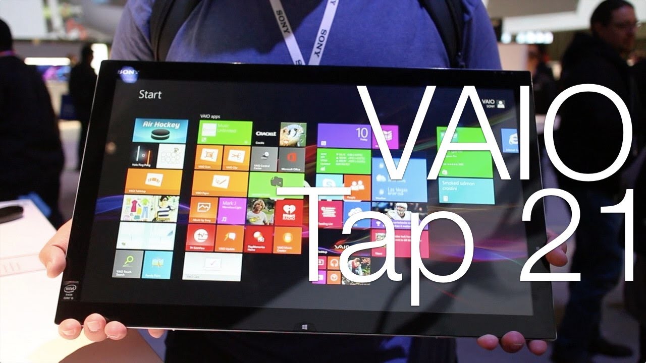 Sony VAIO Tap 21 Mobile - YouTube