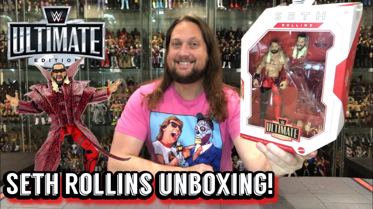 Seth Rollins WWE Ultimate Edition Unboxing & Review! - YouTube