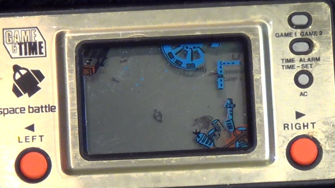 レトロ 電子ゲーム】原田企画 ゲーム＆タイム スペースバトル キャッチ