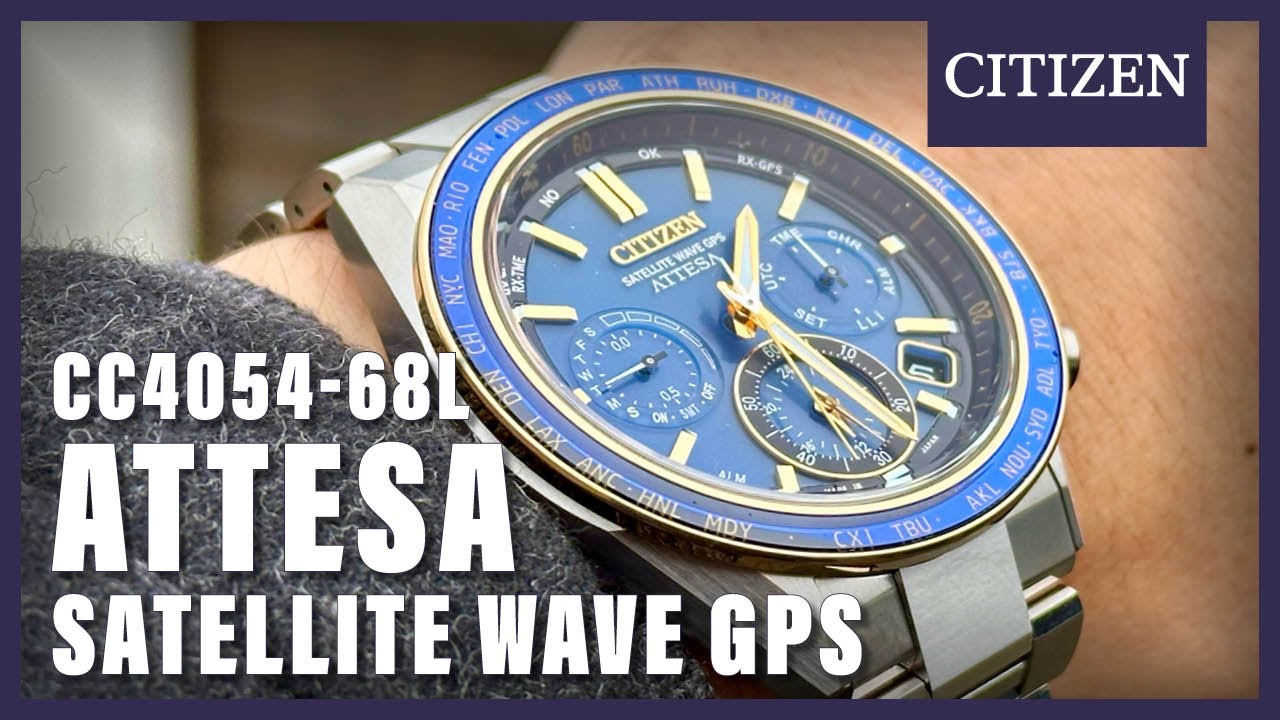 Unboxing The Citizen Attesa CC4054-68L - YouTube