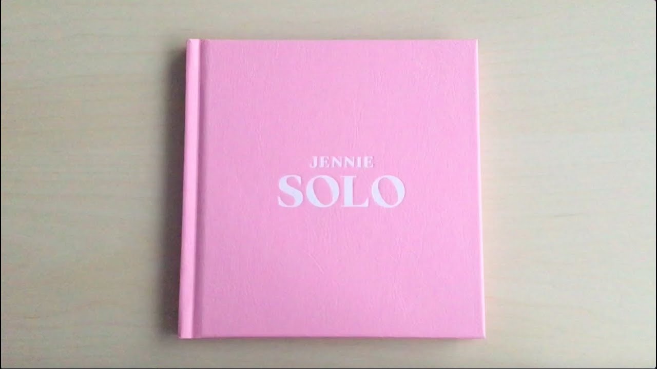 ♡Unboxing Jennie 제니 1st Single Album (Photobook) SOLO 솔로