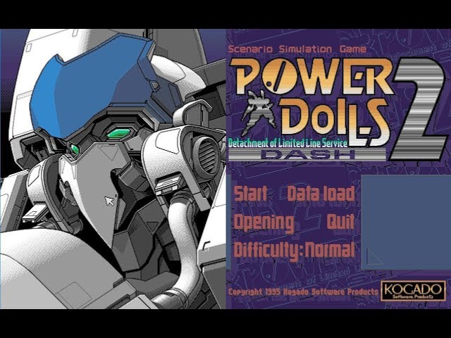 BGM] [PC-9801VX／UX] [opn] パワードール2 ダッシュ [POWERDoLLS 2