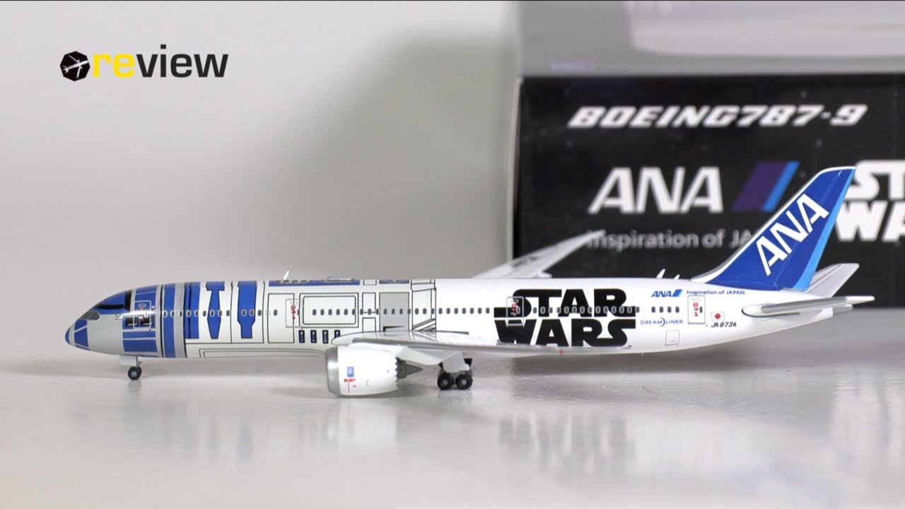All Nippon Airways Boeing 787-9 - Star Wars R2D2 livery | Review