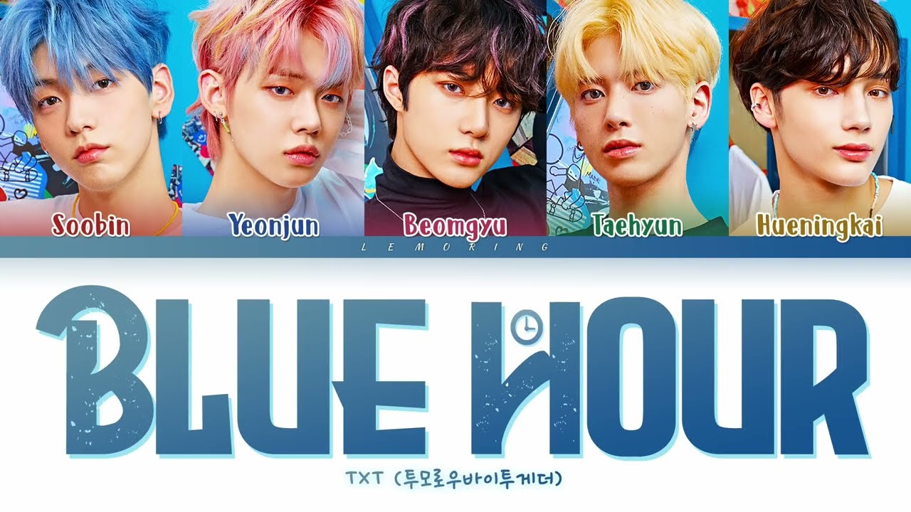 TXT テヒョン サノク CROWN MAGIC Bule Hour TXT テヒョン サノク