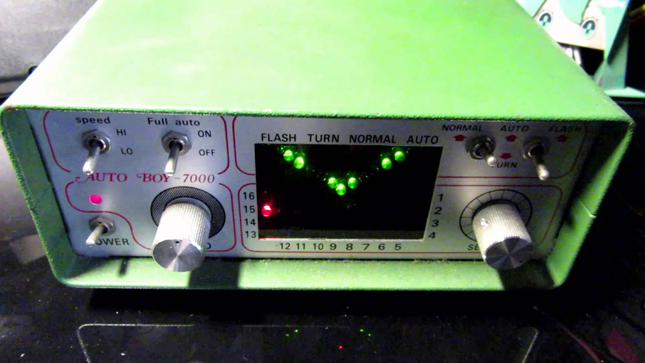 ユニットスクウェア・4連リレー機｢TRUCKRオートボーイ7000｣動画