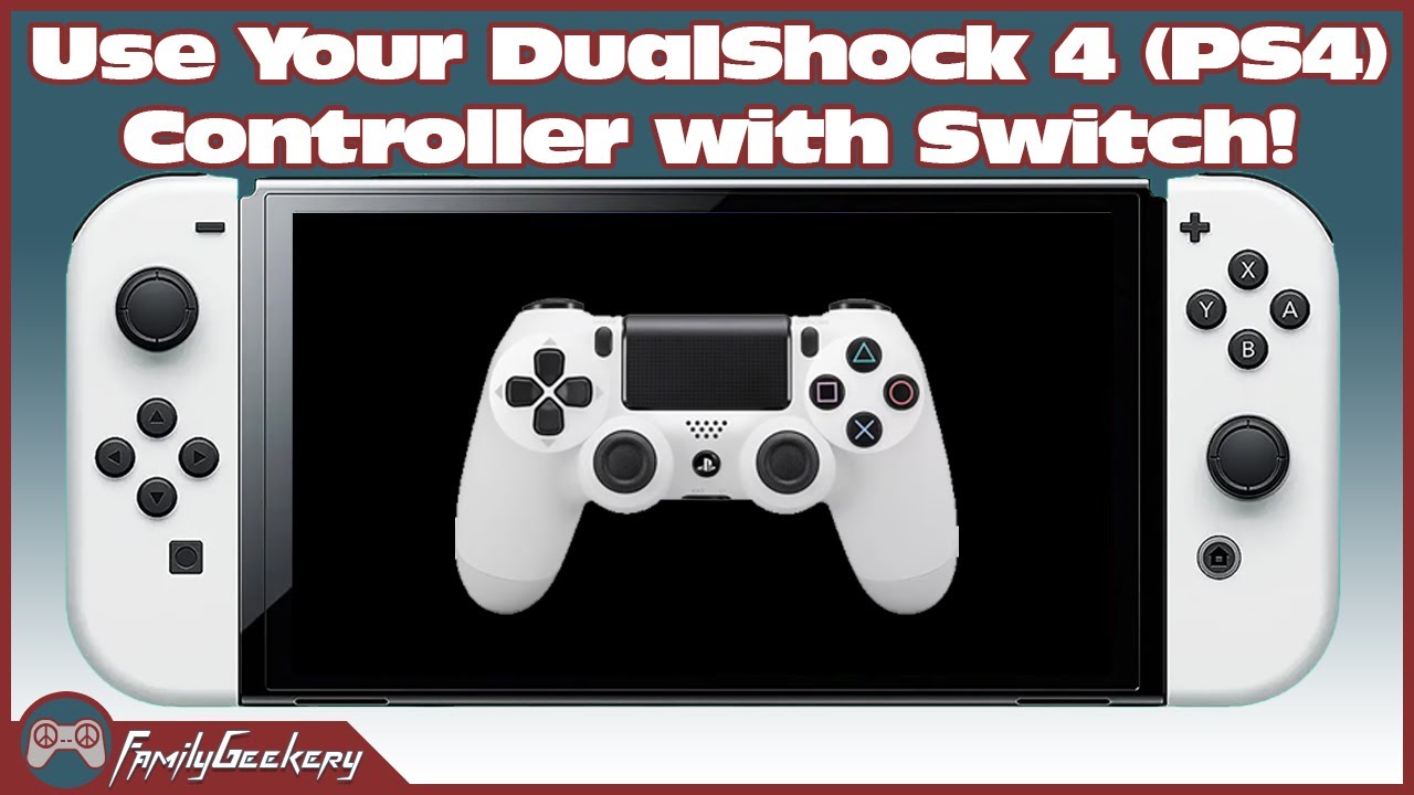 How to Connect a PS4 Controller to Nintendo Switch (DualShock 4