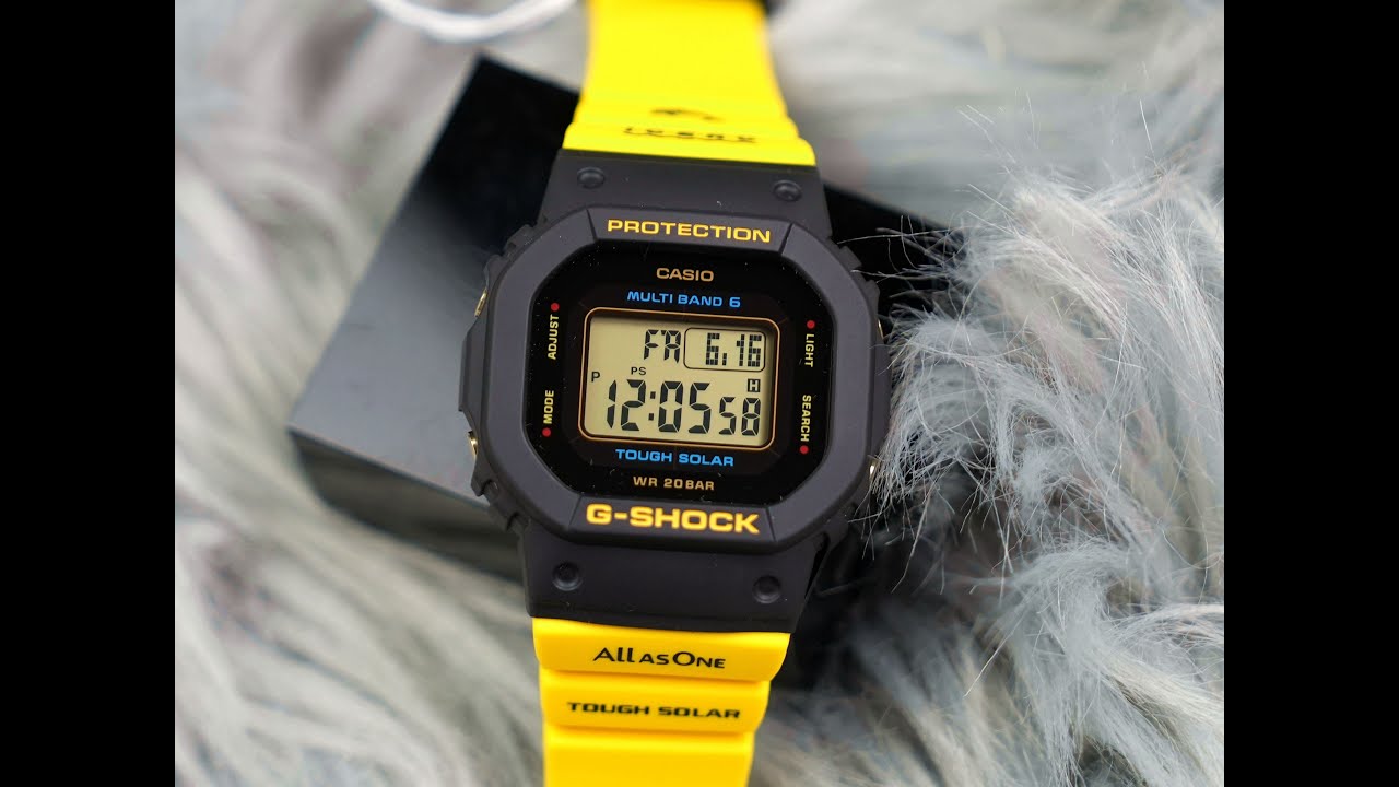CASIO G-Shock GMD-W5600K-9JR GMD-W5600K-9 World Time 20ATM Watch