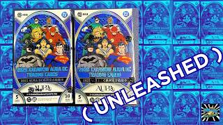 1 Gold + 1 Green Gem hit - 2025 Kakawow Aura DC Trading Cards