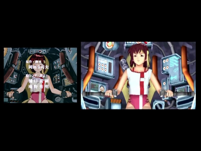 Gunbuster PS2 Opening Comparsion - YouTube