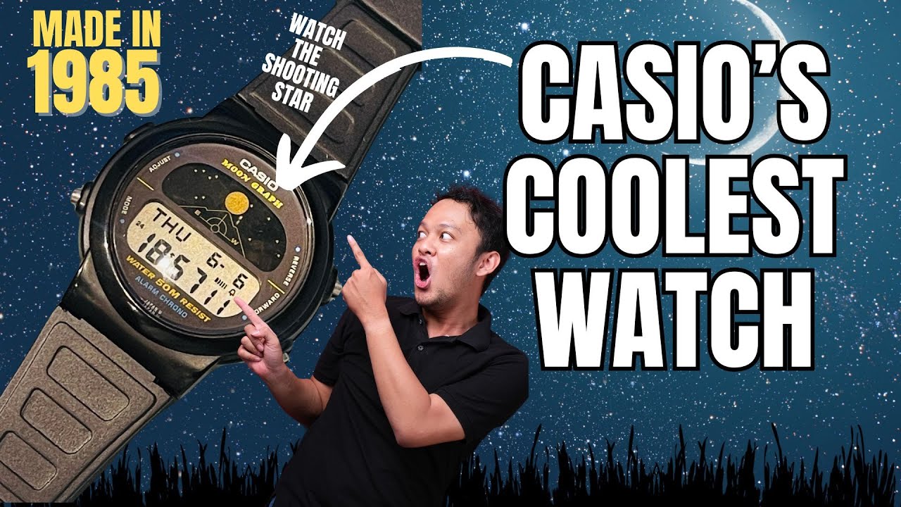 1985 Casio GMW-15 with its under rated surprise they told no one