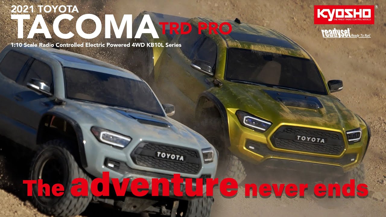 1/10 EP 4WD KB10L レディセット 2021 トヨタ タコマ TRDプロ