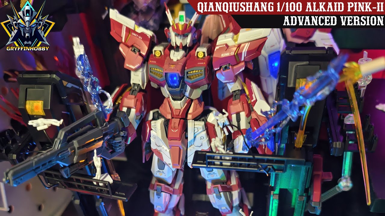Qianqiushang 1/100 Alkaid Pink-II Model Kit | Advanced Version