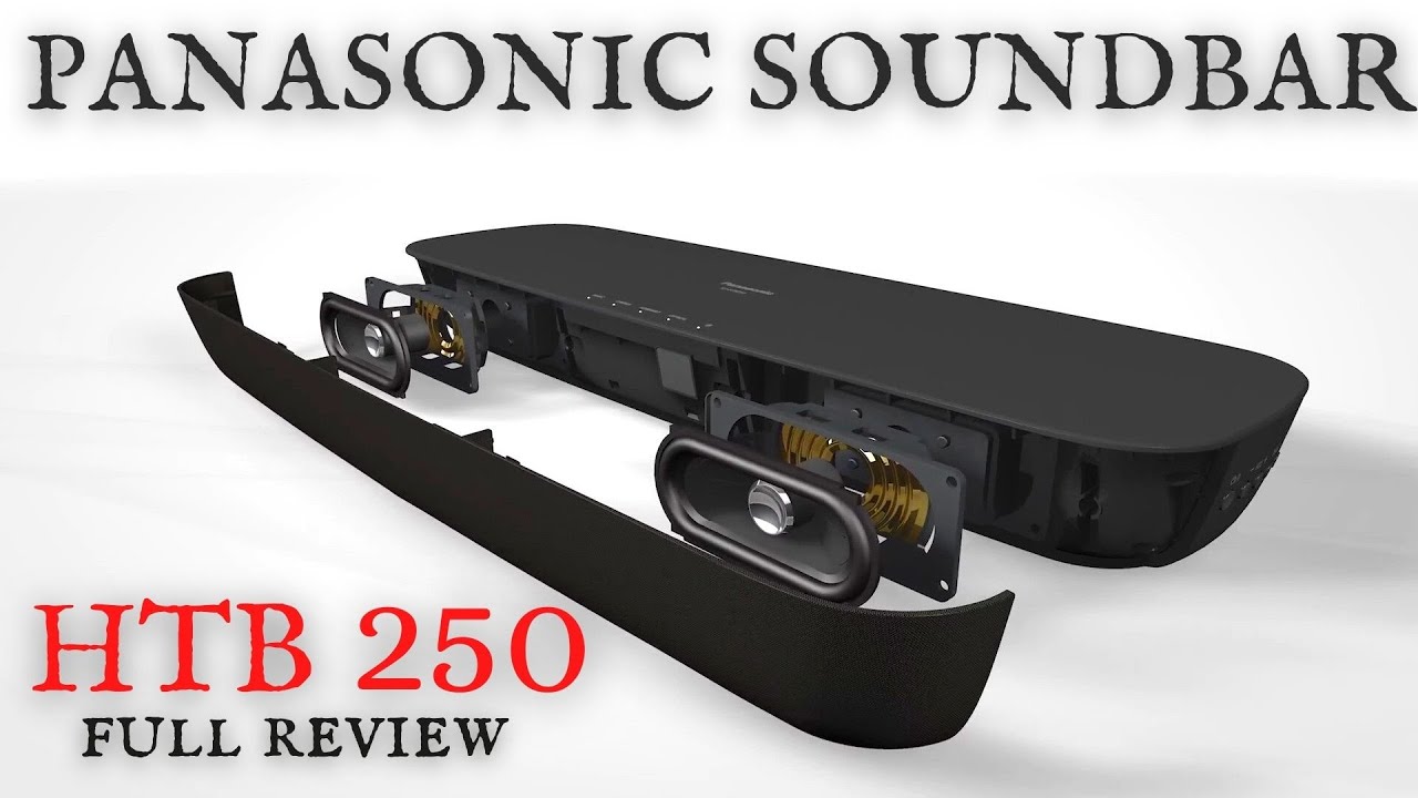 The Panasonic HTB250 Soundbar - Worth it? - YouTube