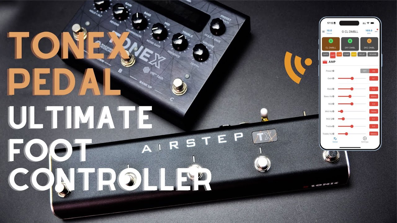 TONEX Pedal のコントロール | AIRSTEP TX Edition - XSONIC | Hookup