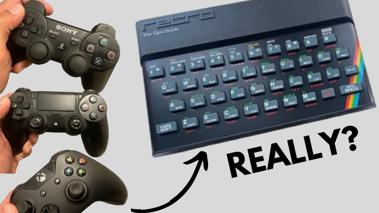 Which Joypad Works On THE SPECTRUM? Playstation ? XBOX? - YouTube