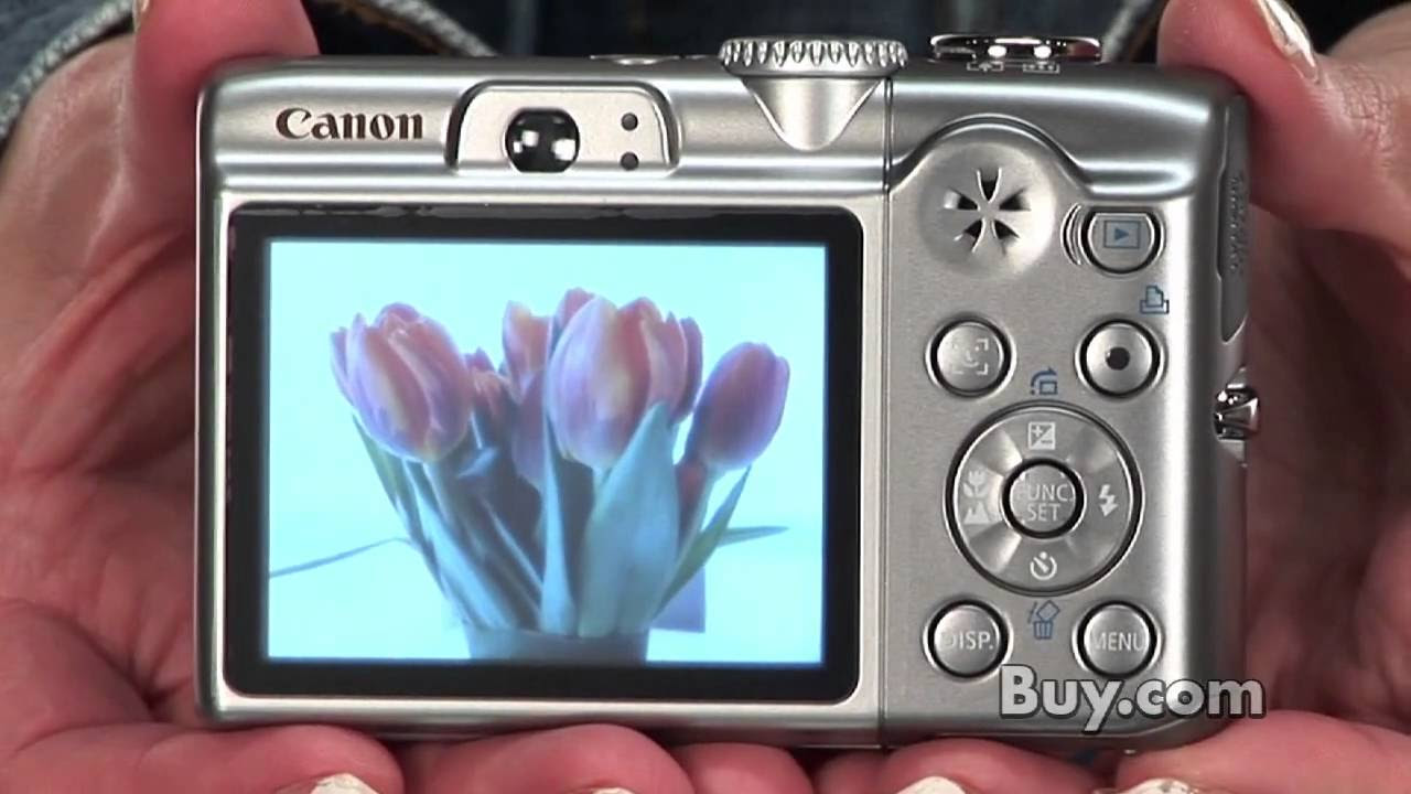 Canon PowerShot A1100 IS 12 Megapixel Digital Camera - YouTube