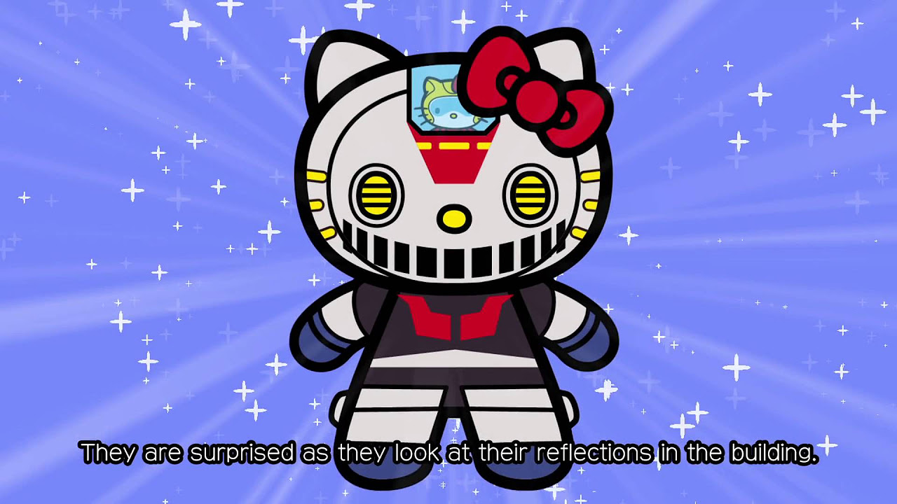 Mazinger Z x Hello Kitty x Chogokin Original Short Animation - YouTube