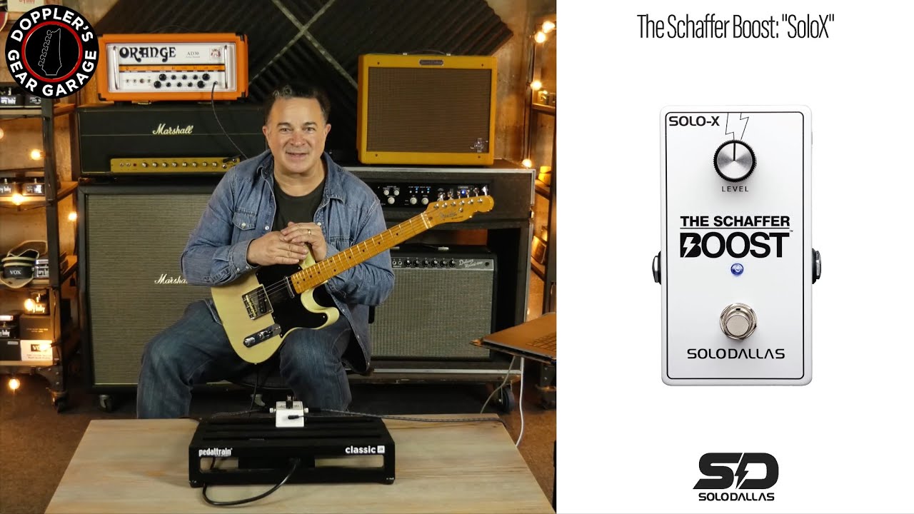 SoloDallas - The Schaffer Boost: Solo-X - YouTube