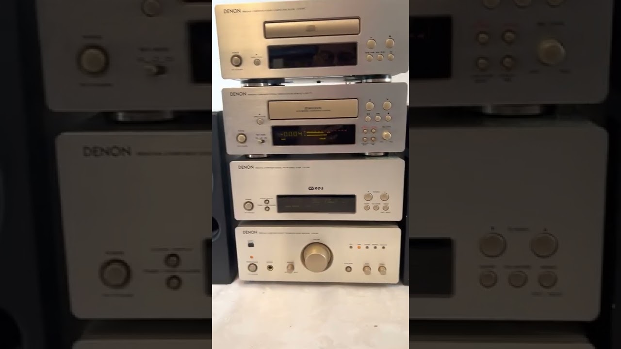 Denon UPA-F07 Amplifier UCD-F07 CD UTU-F07 Tuner UDR-F07 Tape Deck