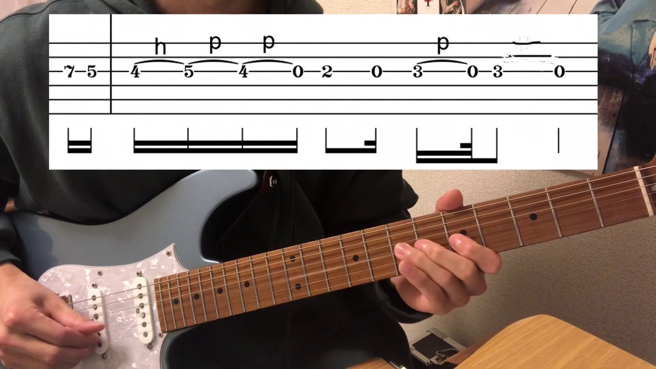 tab譜】ミスチル定番ギターソロ 深海 ゆっくり&tab - YouTube