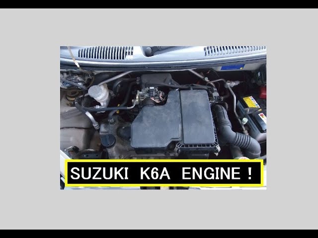 ☆スズキ K6Aのエンジンのカム角センサー交換です。 - YouTube
