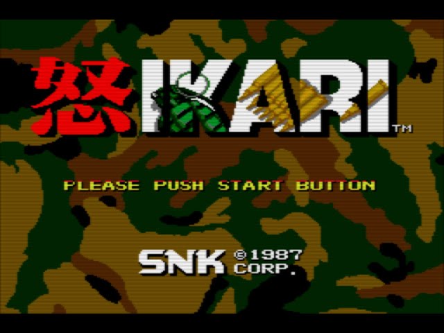 Ikari · 怒 · Ikari Warriors. MSX2. SNK 1987. Full Playthrough