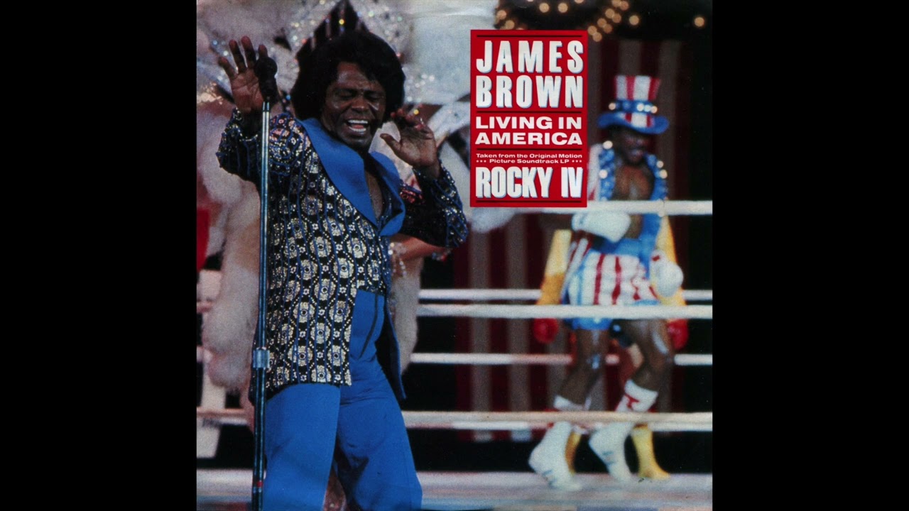 JAMES BROWN / LIVING IN AMERICA / 1985 / A-SIDE / 7'' VINYL / 80's