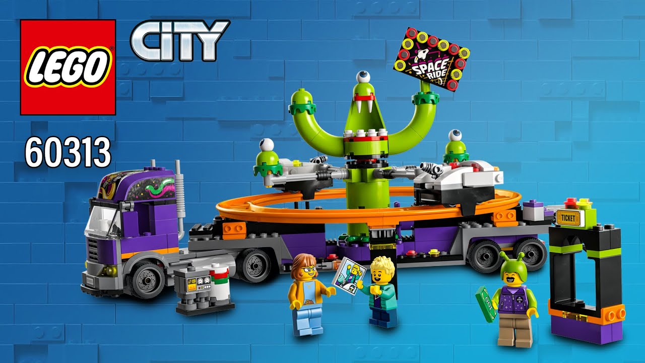 LEGO® City | Space Ride Amusement Truck (60313)[433 pcs] Building