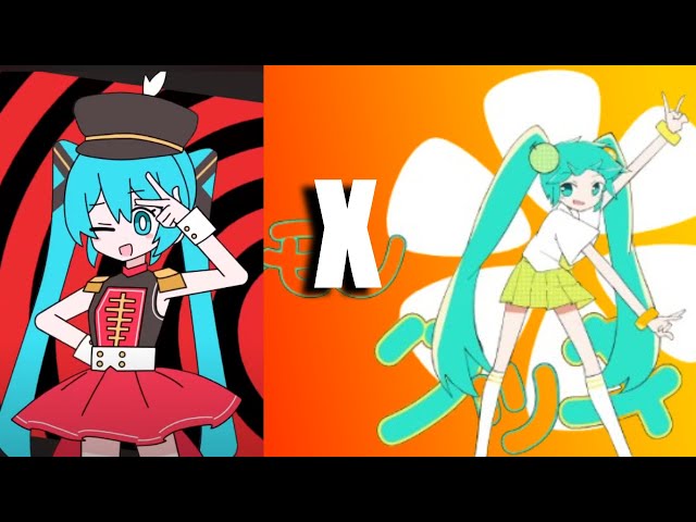 Hatsune Miku Candy Cookie Chocolate x LEMON MELON COOKIE (Mashup