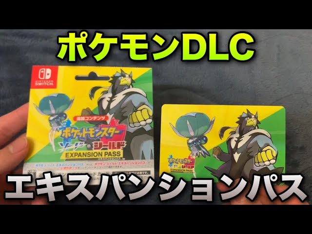 I bought the download card for the Pokemon Sword and Shield DLC