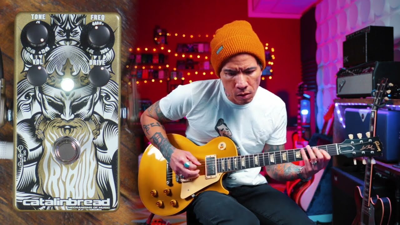 Catalinbread Tribute Parametric Overdrive pedal - YouTube