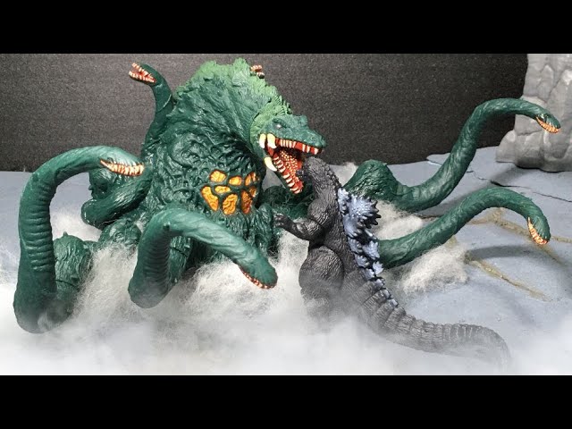 ビオランテ ソフビが改造で巨大化！？レビュー◇Godzilla vs biollante