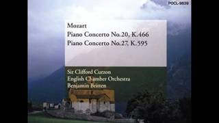 モーツァルト：ピアノ協奏曲第20番：カーゾン（p）／ブリテン