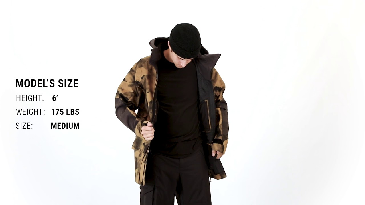 The North Face A-CAD Snowboard Jacket Fit Review – Tactics - YouTube