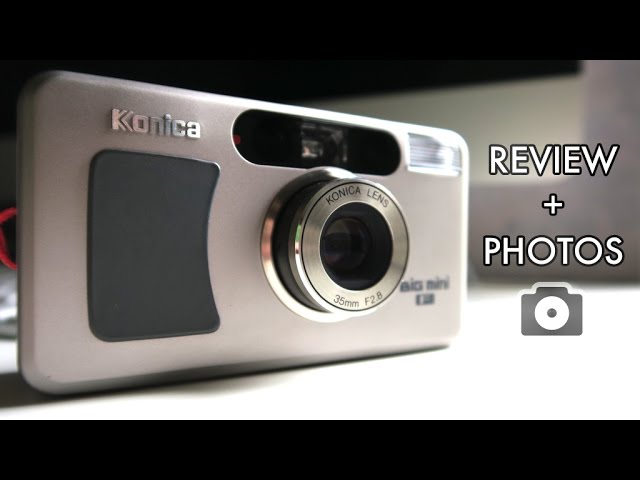 Konica Big Mini F Film Camera Review + Photos - YouTube