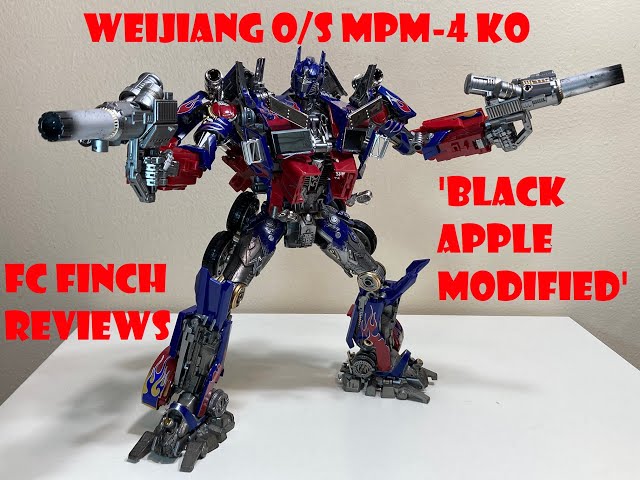 WEIJIANG O.S. MPM-04 K.O. [BLACK APPLE MODIFIED] - OPTIMUS PRIME