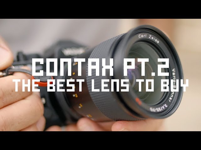 The Best Contax Lens - Zeiss Vario-Sonnar T* 35-70mm f/3.4 - YouTube