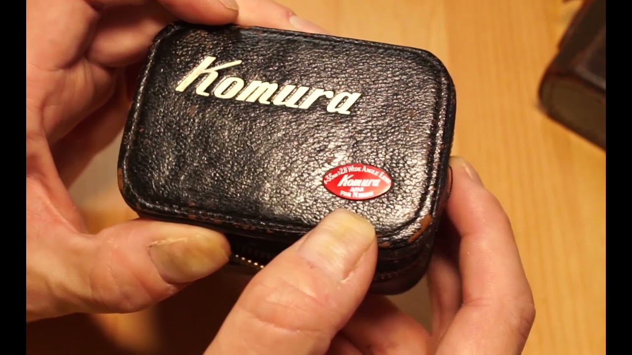 Komura 35mm the rarest lens I own - YouTube
