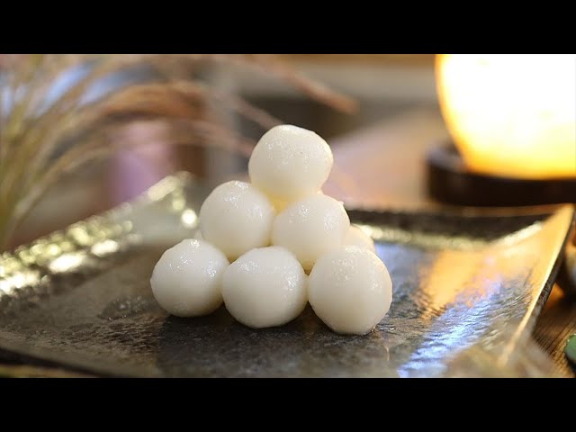 お月見団子（だんご）の作り方・簡単レシピ【十五夜 中秋の名月】 How