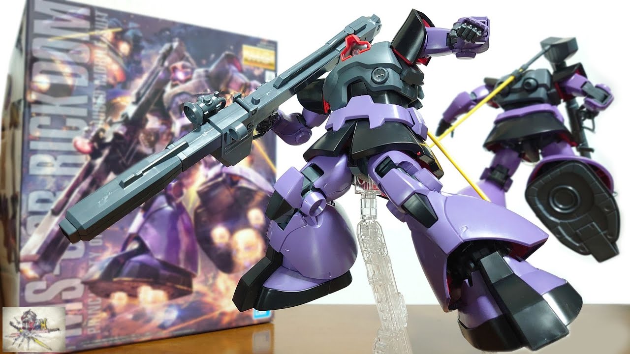 MG Rick Dom has been upgraded! Equipped with a huge beam bazooka