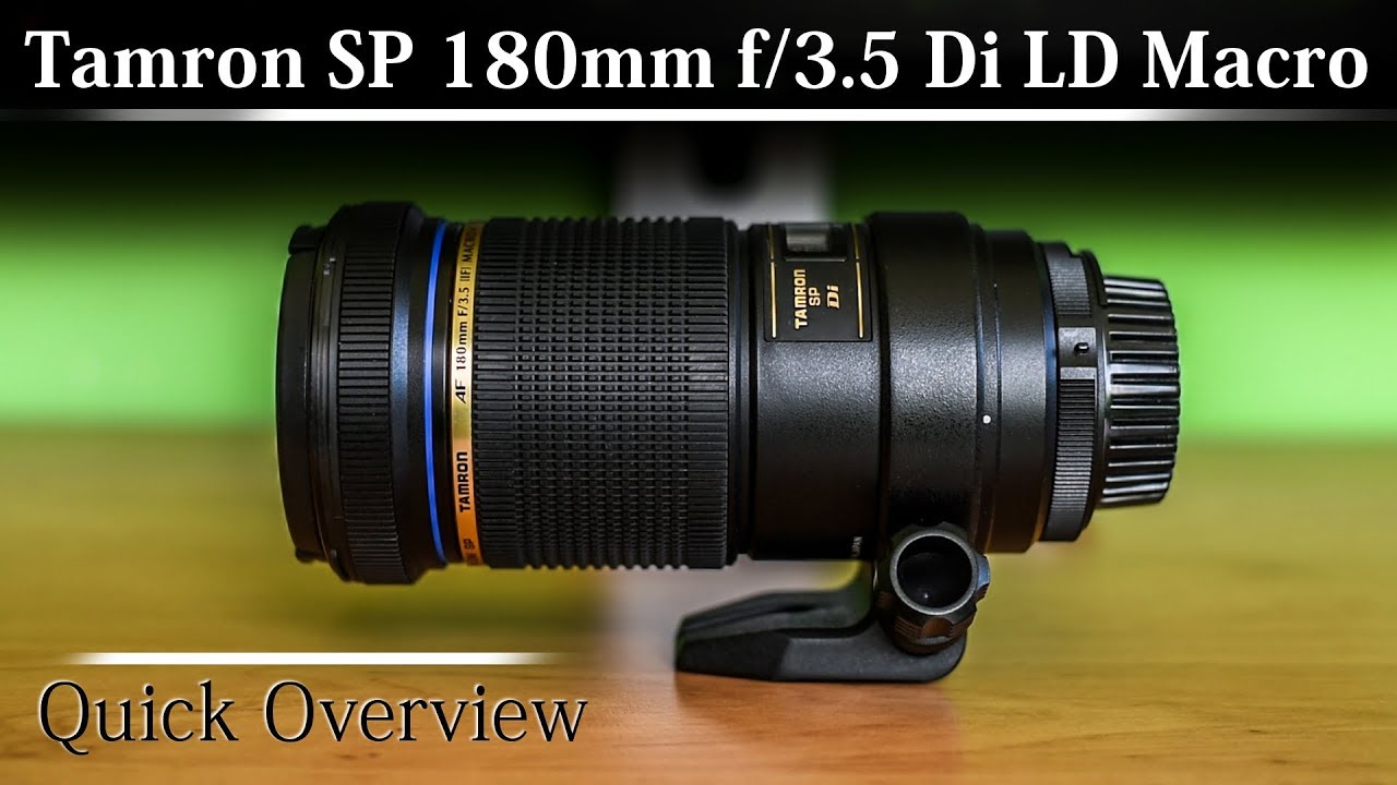 Tamron SP 180mm f/3.5 Di LD Macro - Quick overview - YouTube