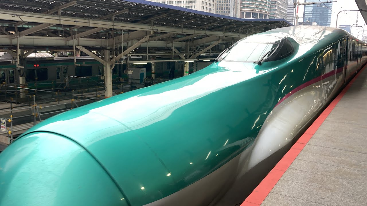 新幹線はやぶさ7号E5系 車窓 東京→新青森/ 東北新幹線 東京818発(新